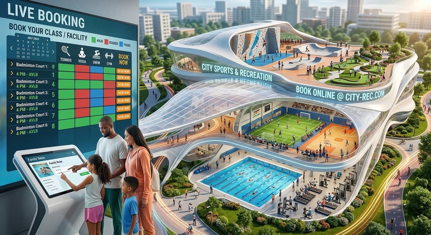 Sports, Recreation & Booking — representative photo